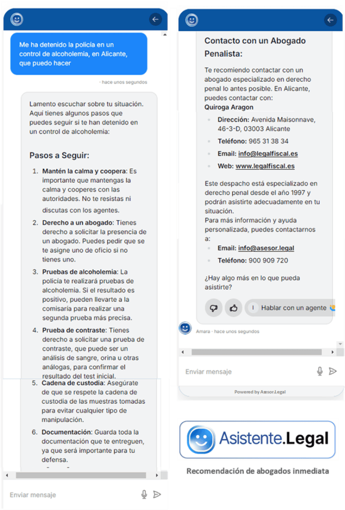 conversacion legal con IA