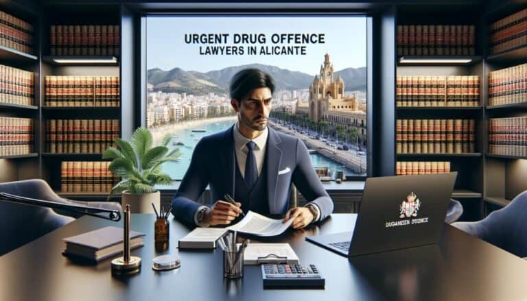 Abogados especialistas en delitos de tráfico de drogas urgentes en Alicante.