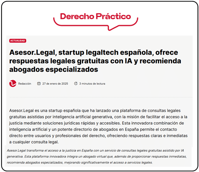 Noticia Asesor.Legal Derecho practico