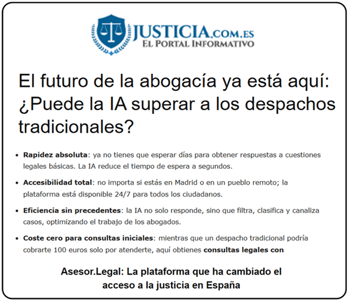 Noticias Asesor.Legal Justicia.com.es